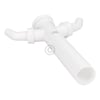 Verstellrohr 1 1/2"x40mmØ mit 2 Geräteanschlüssen für Spülbeckensiphon 98837148