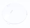 Lampenabdeckung für Whirlpool Dunstabzugshaube 488000861131 rund, transparent