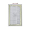 Filter wie BOSCH 00570324 Abluftfilterkassette BBZ155HF für Staubsauger
