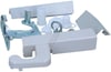 Türkit für Kühlschrank Beko C00911586 Links, Montage