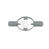 Ring BOSCH 00605448 grau zwischen Mixfußkupplung und Motor für Handmixer
