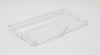 Gefrierfachklappenabdeckung für Kühlschrank Vestel 42327174 transparent, vorn