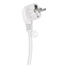 Power cord(White) 201-2453-0087