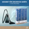 Filterbeutel passend für Miele 9917710 Typ FJM für Bodenstaubsauger 5Stk + Vorfilter