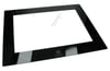 Hublot schwarz für Ofen Electrolux 140126519200 Sichtfenster 595.5x4