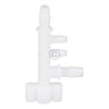 Four - way water - temperature pipe 201-24A3-01B7 Ecovacs
