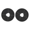 Kohlefilter Set wie Respekta MIZ0058 105mmØ für Dunstabzugshaube 2Stk