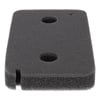 Schaumfilter für Wärmetauscher passend für Miele 9499230 215x130mm in Trockner