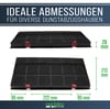 Kohlefilter AT wie DKF24 Typ150 Electrolux 9029793669 für Dunstabzugshaube