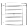 Grillrost passend für Amica 8056826 Bluparts 10112729 für Herd Bluparts