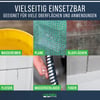 Reparaturklebeband [5m] transparent für das Abdichten von Löchern und Rissen - 