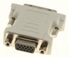 DVI-I Stecker 24+5-polig / VGA Kupplung 15-polig Adapter für Staubsauger Com AD-001 Video Konverter Signal