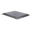 Backblech 459x375/392mm 29mm hoch emailliert, mit Träger, OT! 00680615 680615