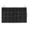 Kohlefilter Balay 00460736 450x320mm kpl mit weißem Rahmen für Dunstabzugshaube