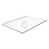 Glasplatte NEFF 00674929 470x300mm mit Leisten für Kühlschrank KühlGefrierKombination