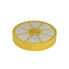 Motorschutzfilter dyson 905401-01 gelb rund 153mmØ für Staubsauger