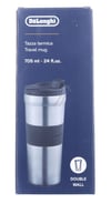 Reisebecher für DeLonghi Kaffeemaschine AS00006840 Edelstahl, 705ml