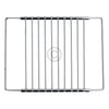 Grillrost 230-400mm 230mm tief ausziehbar erweiterbar universal für Backofen