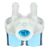 Magnetventil 180° 2 x12mmØ wie beko 2466302002 für Waschmaschine