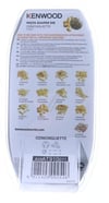 Teigwareneinsatz Conchigliette für Küchenmaschine & Mixer Delonghi AWAT910011 Pastaform mechanisch