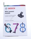 Mini-Turbodüse für Bosch Staubsauger 17008529 Polsterreinigung