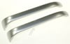 Türgriff-Set für Kühlschrank Com 369551 Silber, 2 Stück