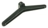 Fusssockel für Fernsehen Grundig 106043Q300A02404 PC/ABS, schwarz