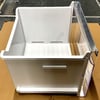 Gefrierfachbox mit Zierleiste für Kühlschrank AEG 4055536389 silber, Kunststoff