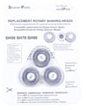 Scherköpfe für Rasierer Newspeak SH50/SH70/SH90 4313042732010 3er Pack