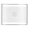 Grillrost beko 240440243 462x361mm für Backofen Herd Gasherd