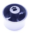 Ofenknopf grau für Electrolux AEG 140194061085 Drehknopf
