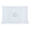 Glasplatte oben für Kühlteil beko 4617920500 450x300mm mit Leisten in KühlGefrierKombination Kühlschrank