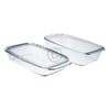 Glasbräter 5,1L mit Deckel SIEMENS HZ915003 17000903 für Backofen Mikrowelle