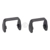 Klammer Set für Türscharnier GAGGENAU 10020041 in Kaffeemaschine 2Stk