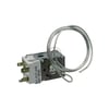 Thermostat K59-S1893 700mm Kapillarrohr 3x6,3mm AMP + Lampenfassung