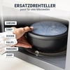 Drehteller Ø 245mm für Mikrowelle mit 3 Noppen