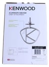 Knethaken Kat50.000ca für Küchenmaschine DeLonghi AW20011064 Chef XL Aluminium