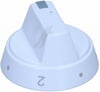 Drehknopf Amica 9042728 für Ofen weiß