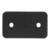 Schaumfilter passend für Miele 7070070 220x133mm Sockelfilter an Wärmetauscher Trockner
