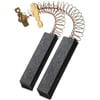 Motorkohlen [2er Set] 12,5x5x43mm 4,8mmAMP wie 00605694 605694 Bosch, Siemens, Neff für Waschmaschinen/Trockner