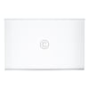 Glasplatte Whirlpool 480132101134 495x317mm mit Zierleisten für KühlGefrierKombination
