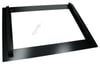 Hublot schwarz für Ofen Electrolux 140126519200 Sichtfenster 595.5x4
