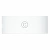 Glasplatte unten Smeg 775651009 526x205mm für Kühlschrank