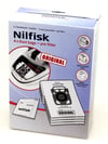 Staubbeutel-Set für Nilfisk-Staubsauger 107407940 4 Stk. + Filter