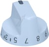 Drehknopf für Ofen Hisense/Gorenje 703653 weiß, 0-12