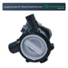 Ablaufpumpe wie Bosch 00144978 mit Pumpenkopf und Sieb für Waschmaschine 00144978