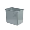 Inneneimer 316x226x286mm 18 Liter Hailo 1094079 hellgrau