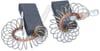 Kohlebürstenpaar für Waschmaschine Whirlpool/Indesit 481236248003 36x12,5x5mm