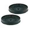 Kohlefilter Set Type57 Whirlpool 484000008824 CHF57 175mmØ Wpro für Dunstabzugshaube 2Stk