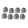 Korbrolle Set für Unterkorb Whirlpool 481252888112 in Geschirrspüler 8Stk